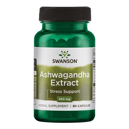 Swanson Ashwagandha Extract 450mg 60 Capsules