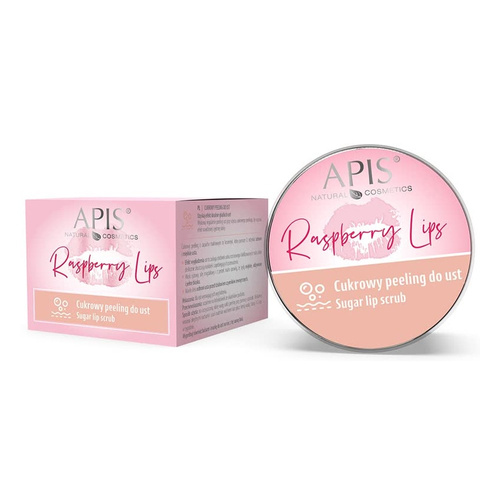 Apis Raspberry Lips Sugar Lip Scrub 10ml