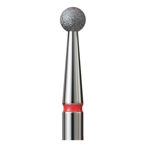 IQ Nails Diamentowy Frez do Paznokci w Kształcie Kuli Drobny 2,5mm do Manicure i Pedicure 001.514.025 1 Sztuka