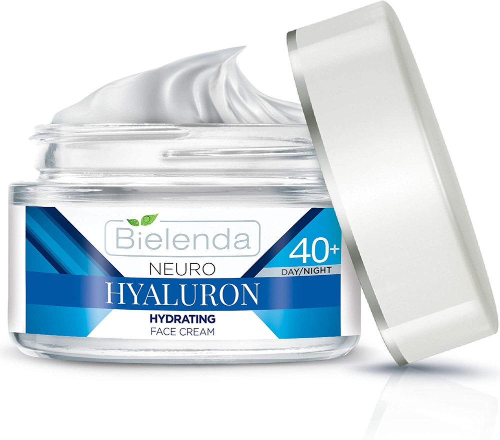 Bielenda Neuro Hialuron Moisturizing Anti Wrinkle Cream 40+ Day and Night 50ml
