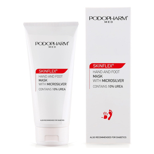 Podopharm Med Skinflex Maska do Rąk i Stóp z Mikrosrebrem 75ml