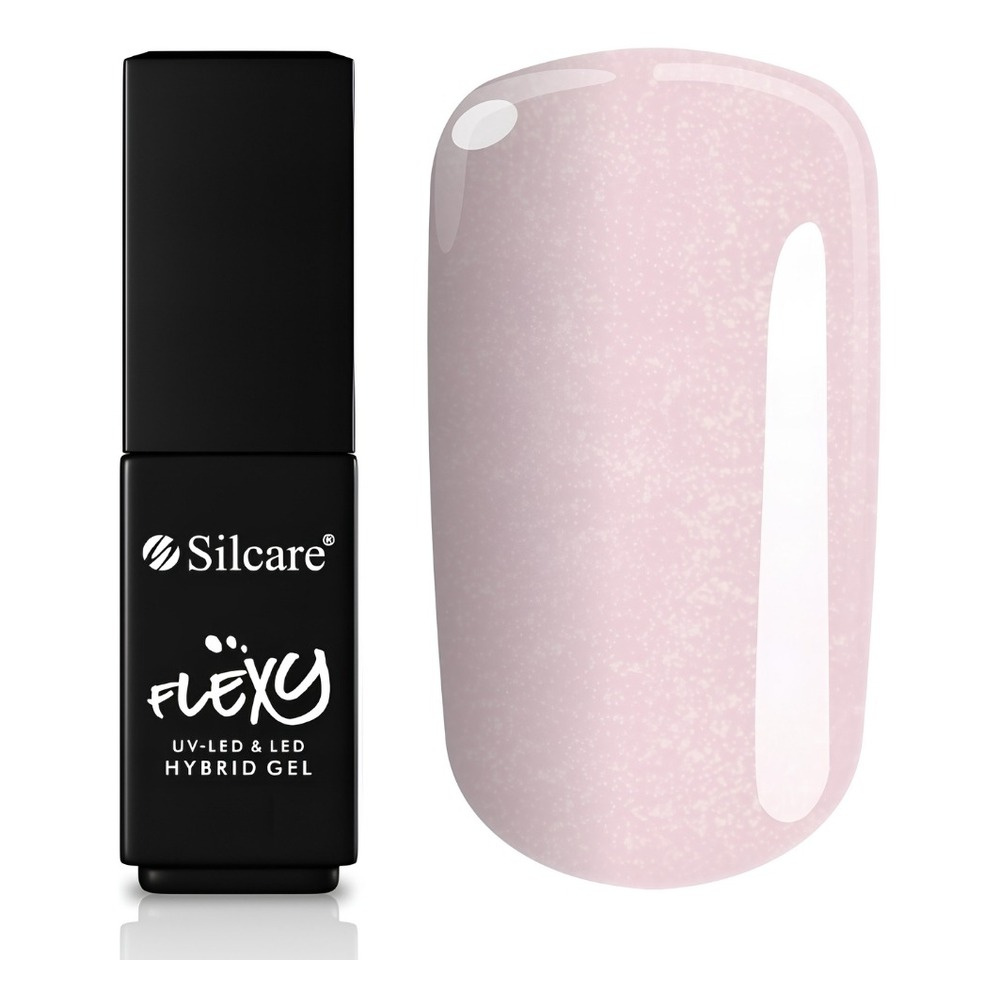 Silcare Flexy UV/LED Hybrid Nail Polish 172 Baby Pearl Pink 4.5g