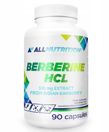 Allnutrition Berberine HCl 510mg Extract from Indian Barberry 90 Capsules