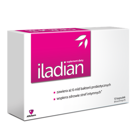 Aflofarm Iladian 10 Capsules Best Before 30.06.26