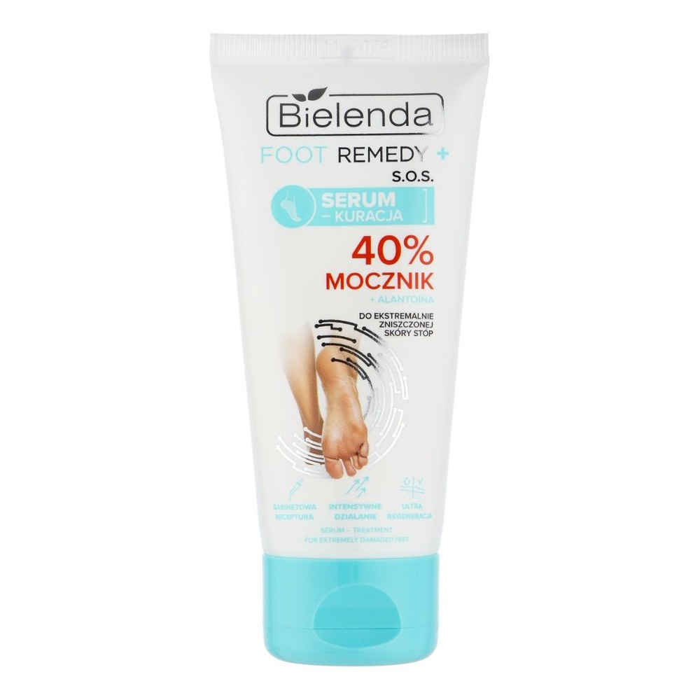 Bielenda Foot Remedy S.O.S. Serum Treatment for Extremely Damaged Foot Skin 40% with Urea 50ml