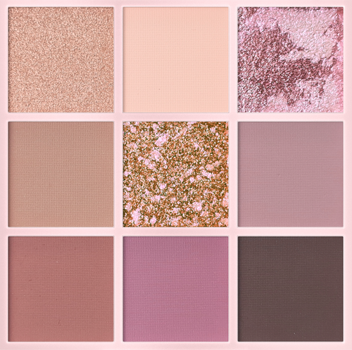 Eveline Look Up Palette of 9 Eyeshadows Let's Try Vegan 10.8g