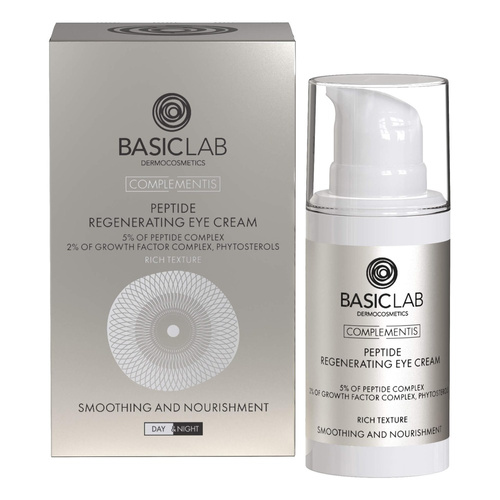BasicLab Dermocosmetics Complementis Peptydowy Regenerujący Krem pod Oczy 15ml