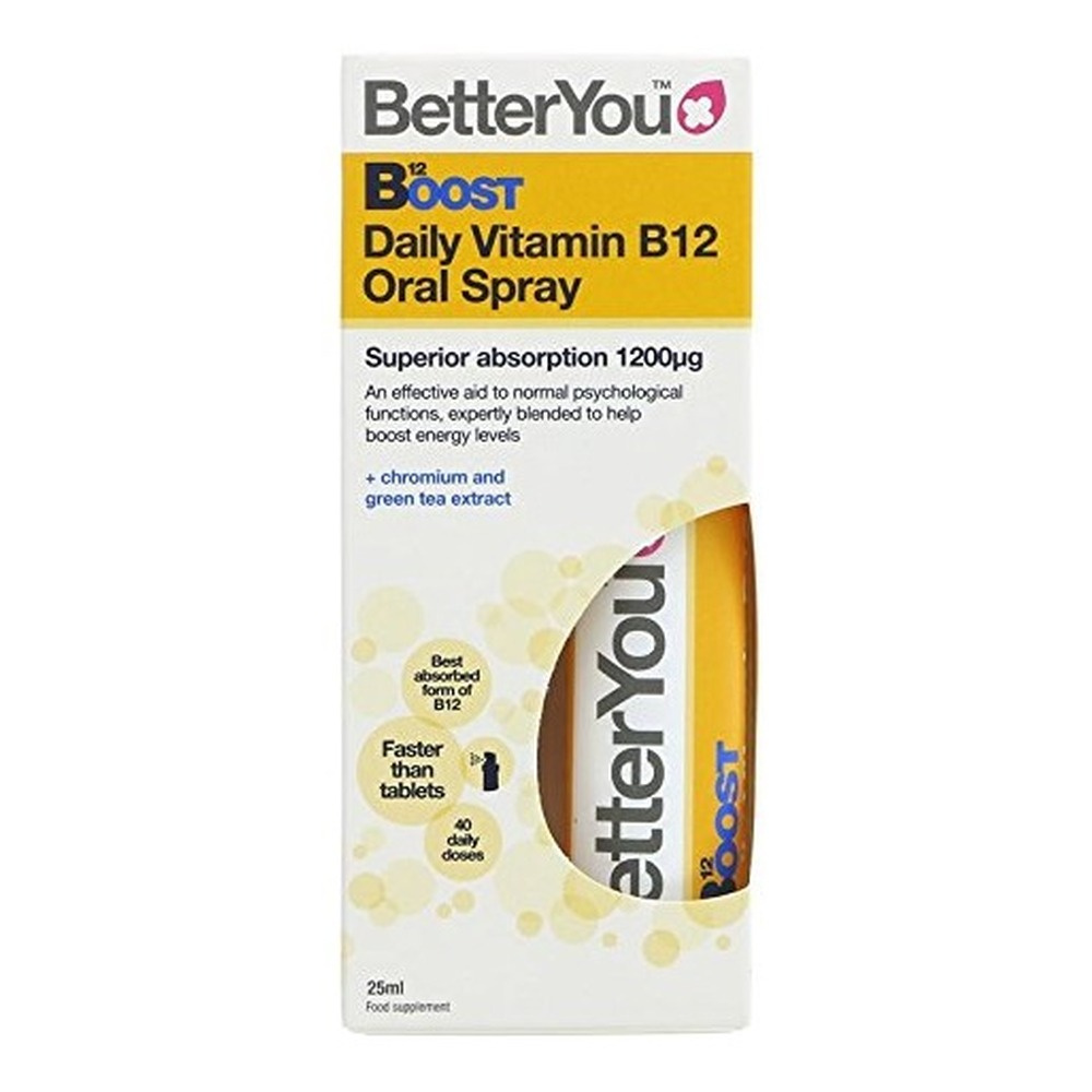 BetterYou Boost B12 Spray doustny z witaminą B12 25ml
