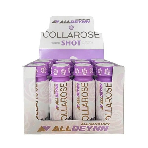 AllDeynn Collarose Shot, Raspberry Wild Strawberry (EAN 5902837763224) - 12 x 80 ml.