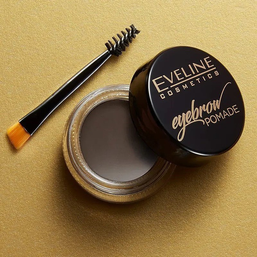 Eveline Eyebrow Pomade Wodoodporna Pomadka do Brwi Nr 02 Soft Brown 12ml