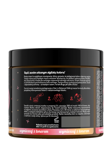 OnlyBio Hair in Balance Maska Mixer do Łagodnej Koloryzacji Tonerem 300ml