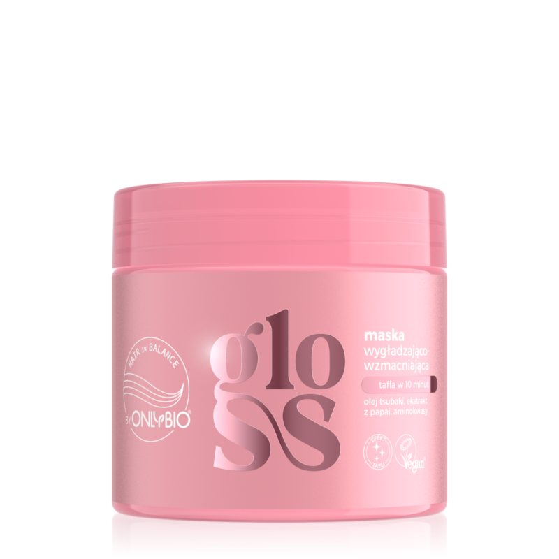 OnlyBio Hair in Balance Gloss Smoothing Strengthening Mask 280ml