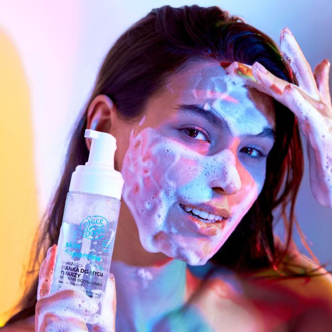 FaceBoom Skin Dopamine Nawilżająca Pianka do Mycia Twarzy 150ml