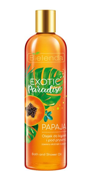 Bielenda Exotic Paradise Olejek do Kąpieli i Pod Prysznic Papaja 400ml