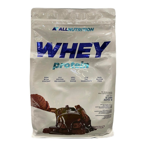 Allnutrition Whey Protein Koncentrat Białka Serwatkowego Czekolada 2270g