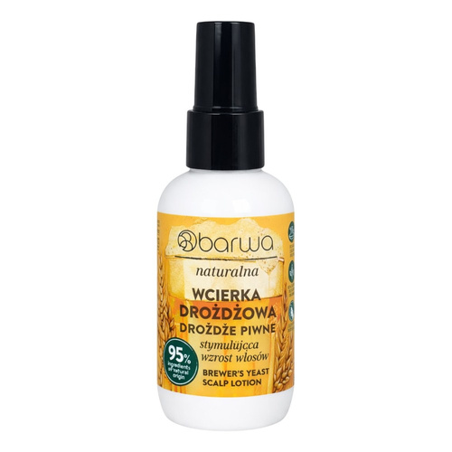 Barwa Naturalna Wcierka Drożdżowa Drożdże Piwne Stymulująca Wzrost Włosów 100ml