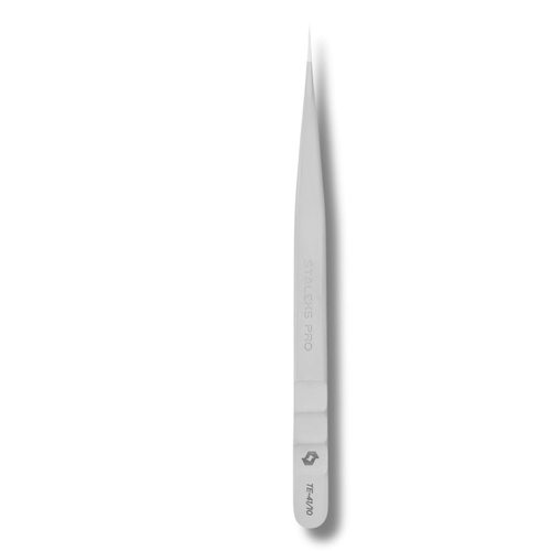 Staleks Pro Profesjonalna Pęseta do Rzęs EXPERT 41 TYPE 10 Prosta 1 Sztuka