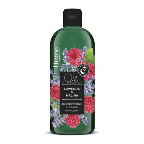 Lirene Oil Therapist Lavender & Raspberry Shower Gel with Essential Oil 400ml