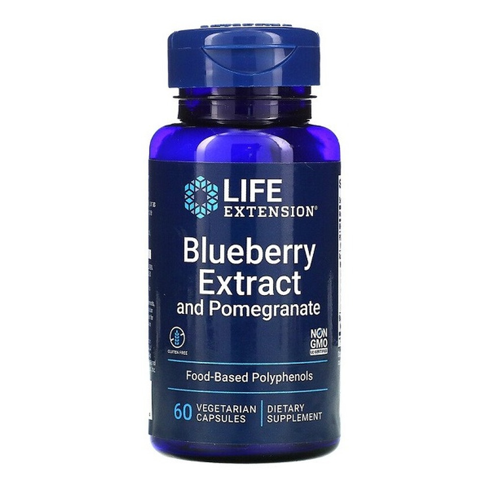 Blueberry Extract with Pomegranate - 60 vcaps