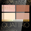 Eveline Quattro Professional Eyeshadow Palette Cienie do Powiek z Aplikatorem Nr 05 3.2g