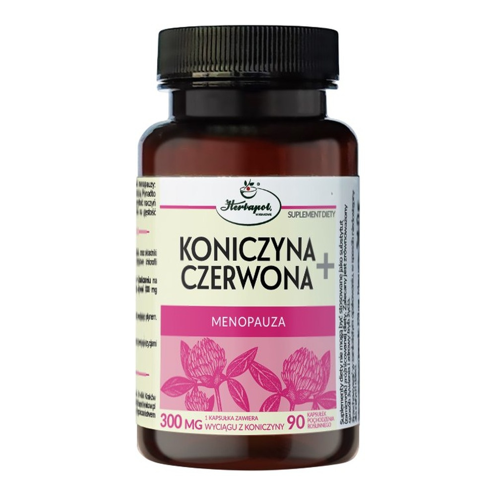 HERBAPOL KRAKÓW Red Clover+ Menopause 90 capsules