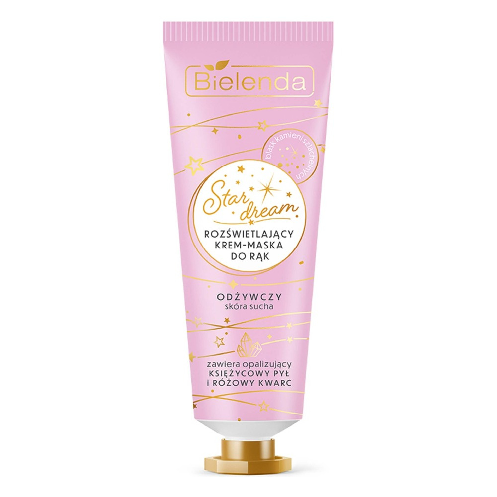 Bielenda Star Dream Illuminating Nourishing Hand Cream Mask for Dry Skin 50ml 