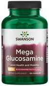 Swanson Mega Glucosamine 750mg 120 Capsules