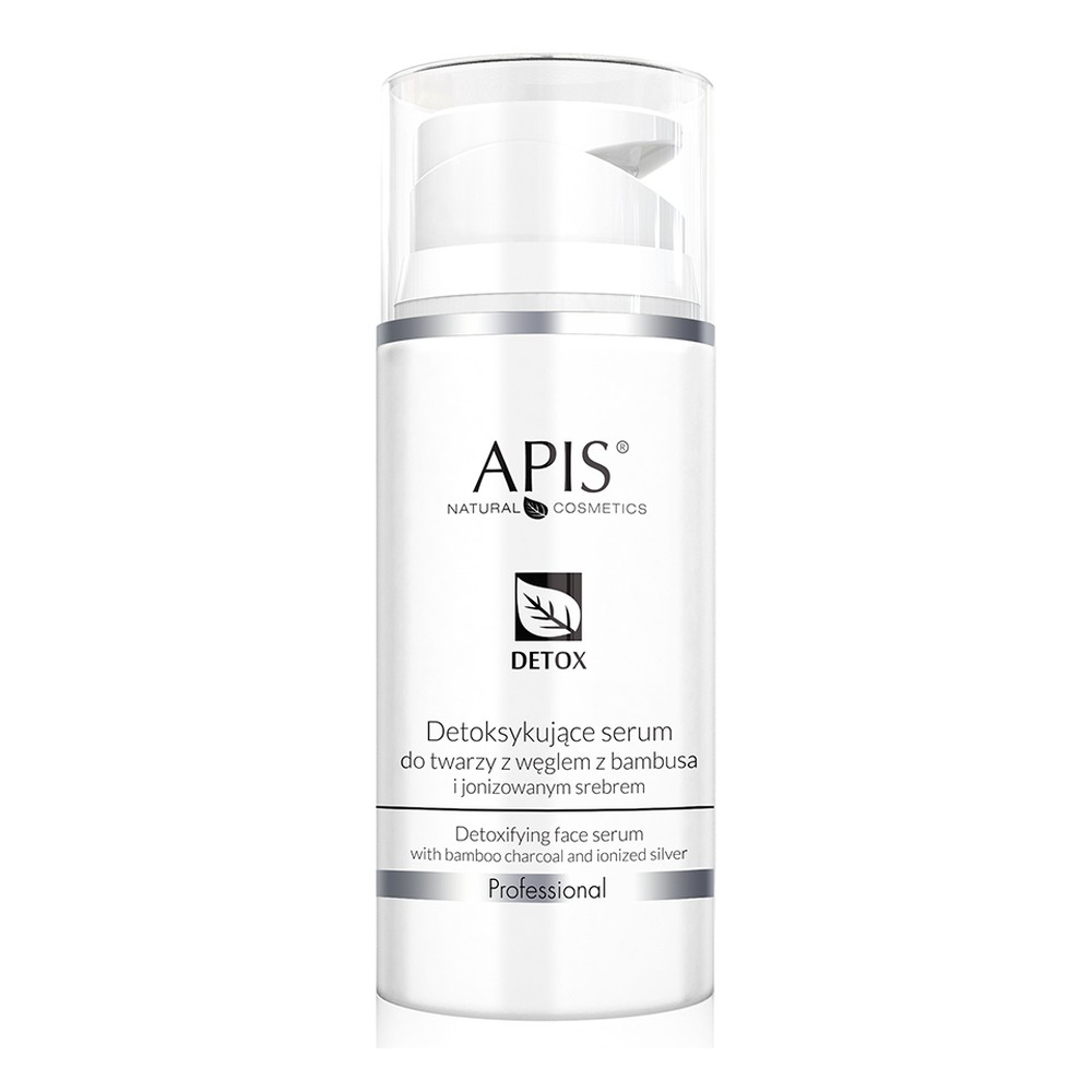 Apis Professional Detox Detoxifying Serum with Bamboo Charcoal and Joinized Silver for Oily and Combination Skin 100ml