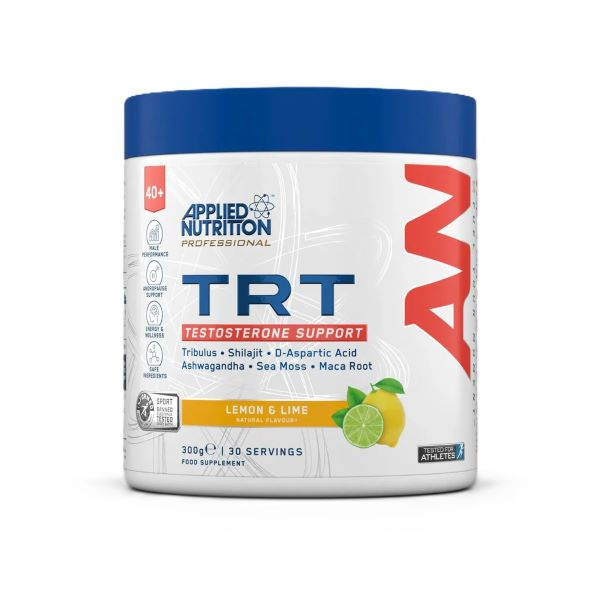 Applied Nutrition Agewell 40+ TRT Suplement Wspierający Testosteron dla Mężczyzn 40+ Cytryna i Limonka 300g