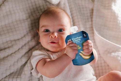 Gerber Deserek Mus Gruszka Suszona Śliwka dla Niemowląt po 6 Miesiącu 80g