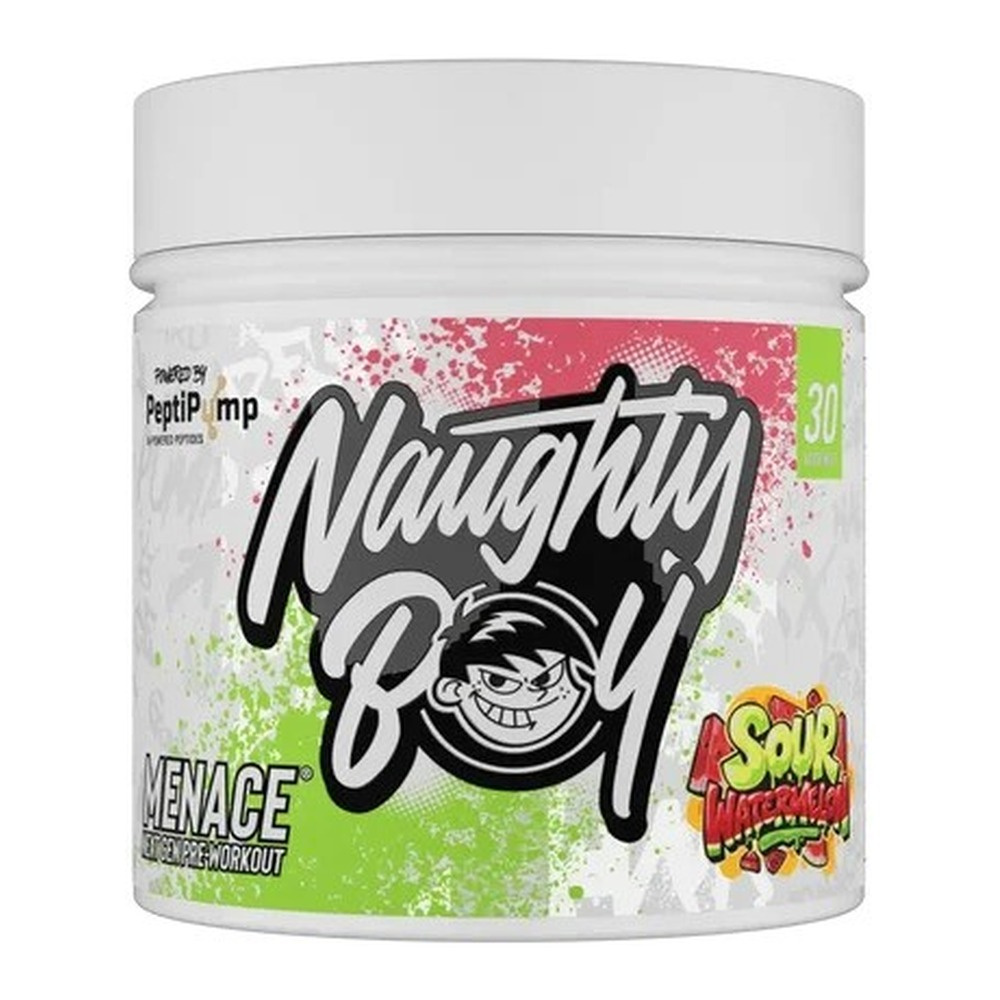 Naughty Boy Menace V2 Suplement Sportowy w Proszku Kwaśny Arbuz 210g