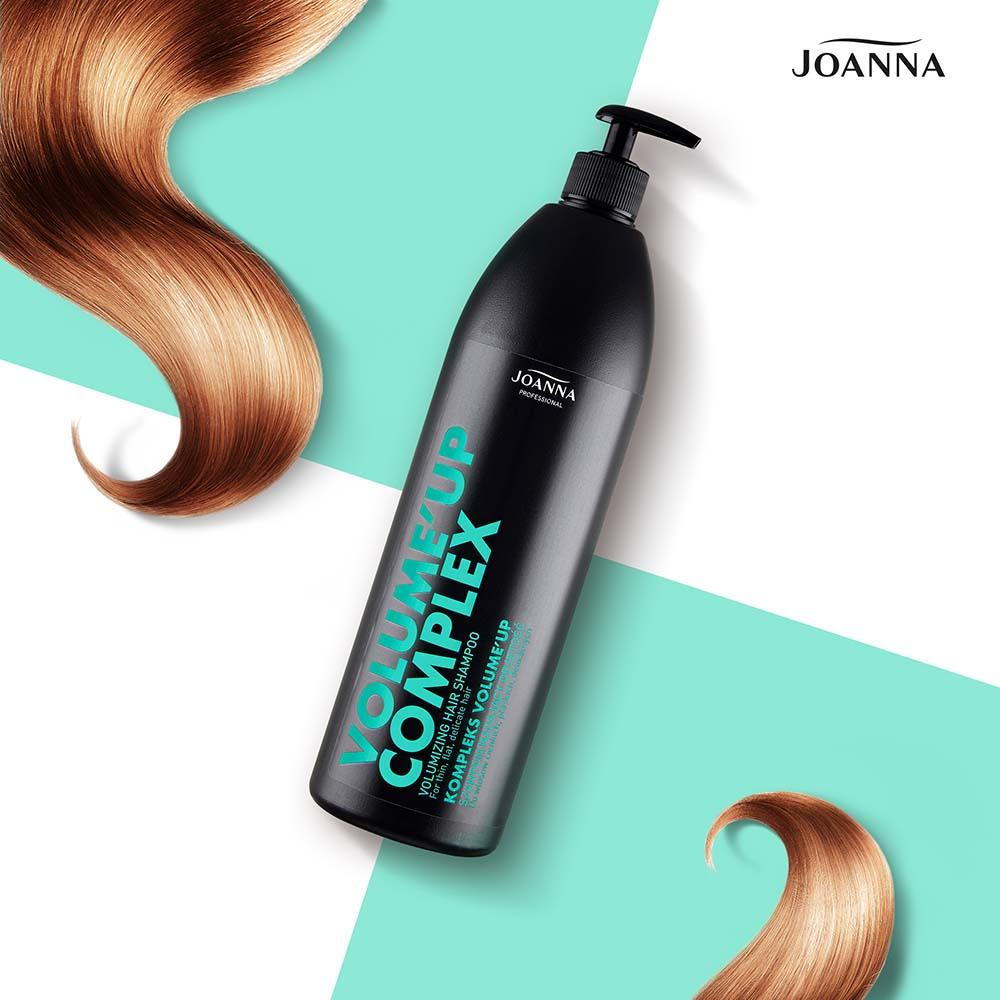 Joanna Professional Volume Up Complex Szampon Nadający Objętość dla Włosów Cienkich i Delikatnych 1000ml