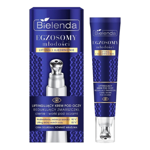 Bielenda Exosomes of Youth Lifting Eye Cream Wrinkle Reduction Dark Circles for Mature Sensitive Skin 15ml