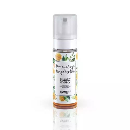 Anwen Orange & Bergamot Gentle Foam Shampoo for Normal and Oily Scalp 170ml