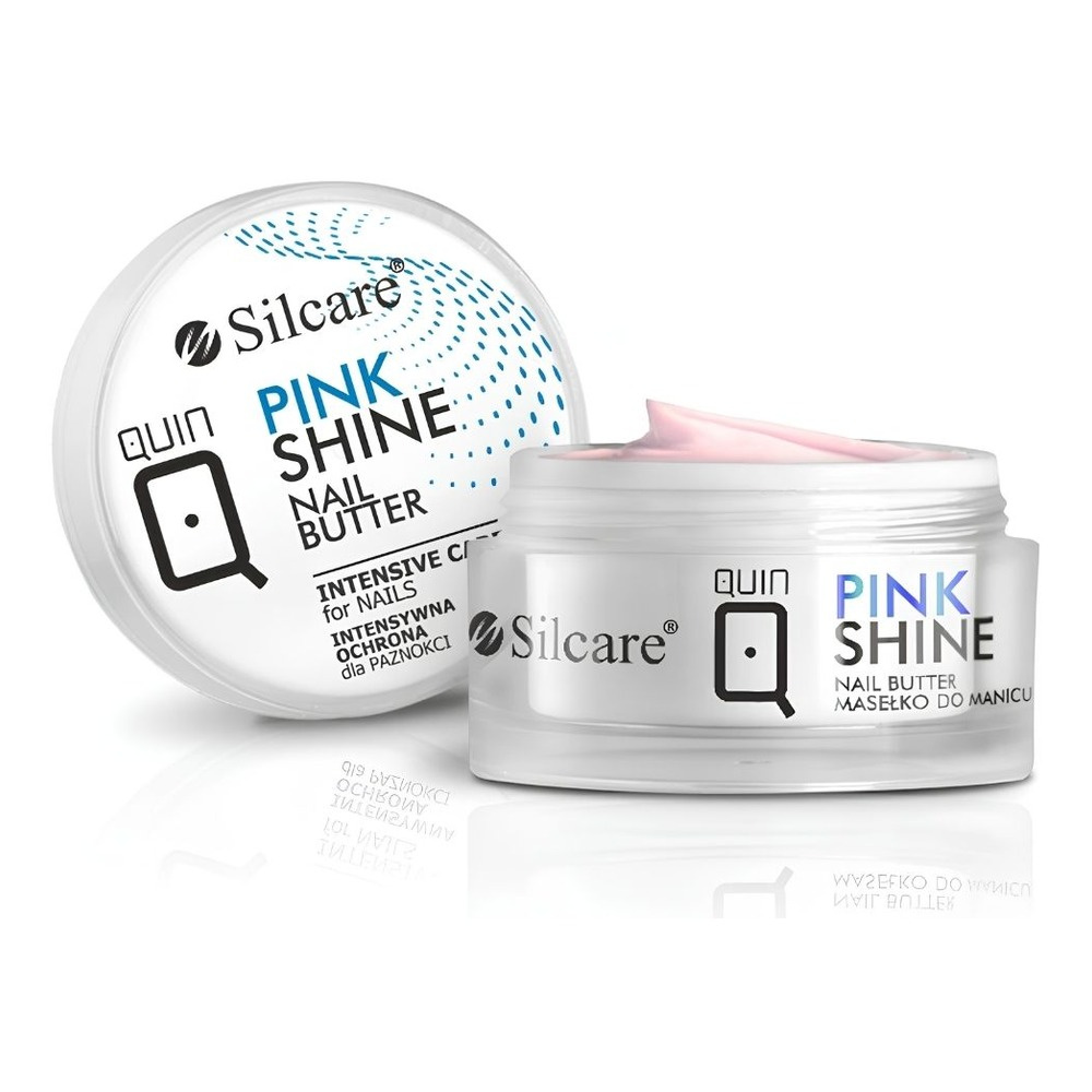 Silcare Quin Pink Shine Nail Butter for Weak & Brittle Nails 12ml