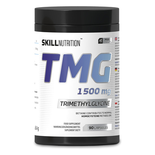Skill Nutrition TMG Trimethylglycine 1500mg 90 Vegan Capsules