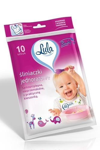 LULA ŚLINIACZKI Jednorazowe 10szt
