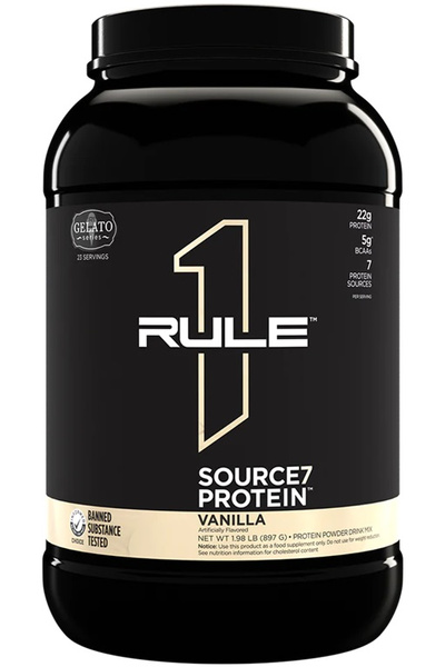 Rule One Source7 Protein, Vanilla Gelato - 897g