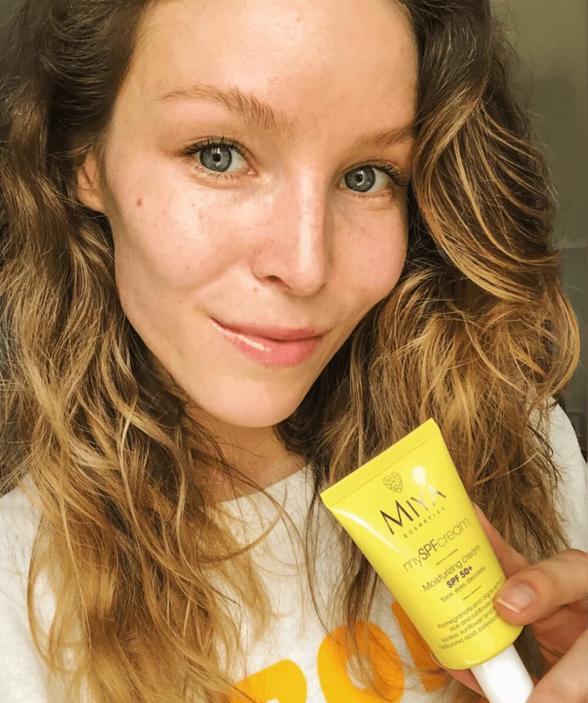 Miya mySPFcream Face Sunscreen Nawilżający Ochronny Krem do Twarzy i Dekoltu SPF 50 Vegan 40ml