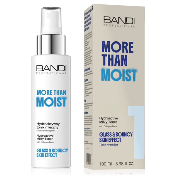 Bandi More than Moist Hydroactive Milk Toner with Collagen Bank for Dry Dehydrated Skin 100ml