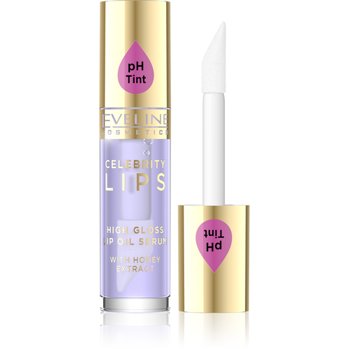 Eveline Celebrity Lips Tinted Oil Therapy Lip Serum Oil No. 03 Violet 5ml