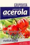 Grinovita Acerola Witamina C w 100% Naturalna na Układ Odpornościowy i Nerwowy 60 Tabletek