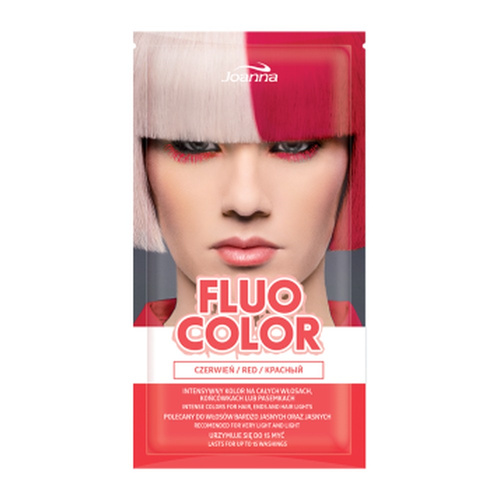 Joanna Fluo Color Czerwień 35g