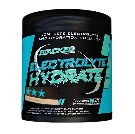 Stacker2 Europe Electrolyte Hydrate, Lemon Lime - 300g