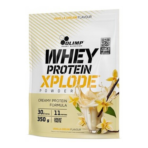 Olimp Nutrition Whey Protein Xplode Vanilla Dream Odżywka Białkowa na Wzrost Masy Mięśniowej 350g