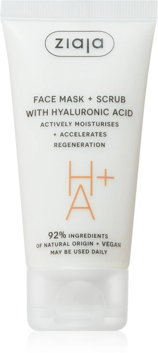 Ziaja Mask - Facial Peeling with Hyaluronic Acid 55ml