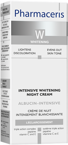 Pharmaceris W Albucin-Intensive Intensyeny Krem Wybielający Przebarwienia na Noc 30ml