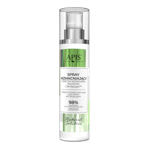 Apis Natural Solution Strengthening Spray with 3% Baicapil™ for Weakened Hair Prone to Loss 150ml