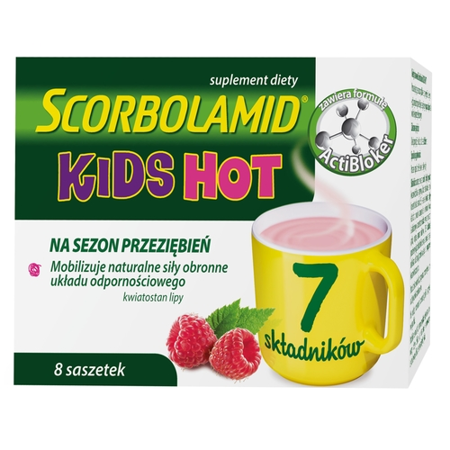 SCORBOLAMID KIDS Hot, 8 Saches