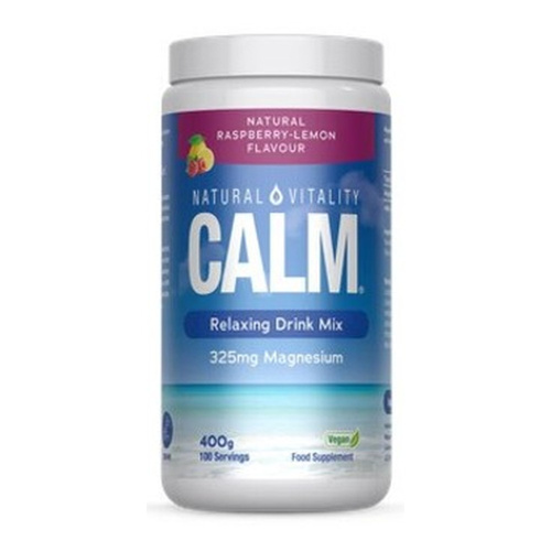 Natural Vitality Calm magnez w proszku do napoju Naturalna Malina-Cytryna 400g